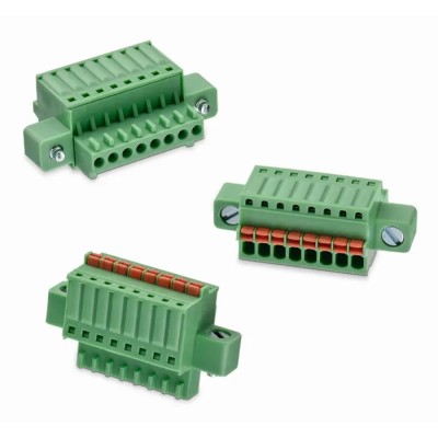 Wurth Elektronik 381 Series Pluggable Terminal Block, 2 Contacts, 2.5 mm Pitch, 1 Row, Green, Screwless, Male 691381030002