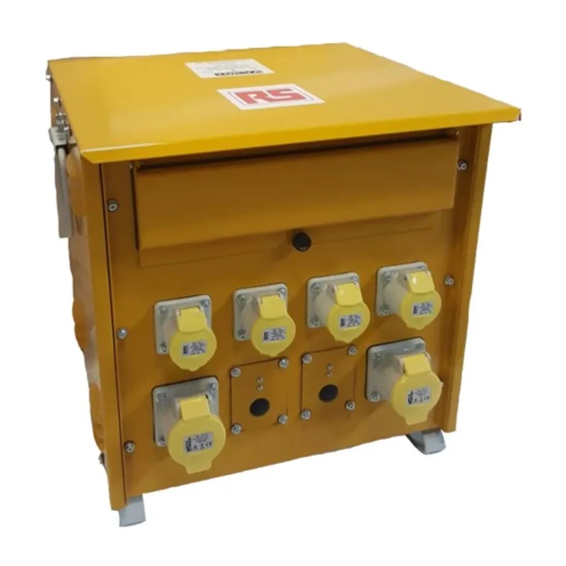 RS PRO 3 Site Transformer, 10 kVA, 400 V Primary, 110 V (55V-0V-55V) Secondary, Stand Alone, 32A Output, BS EN 122-6707