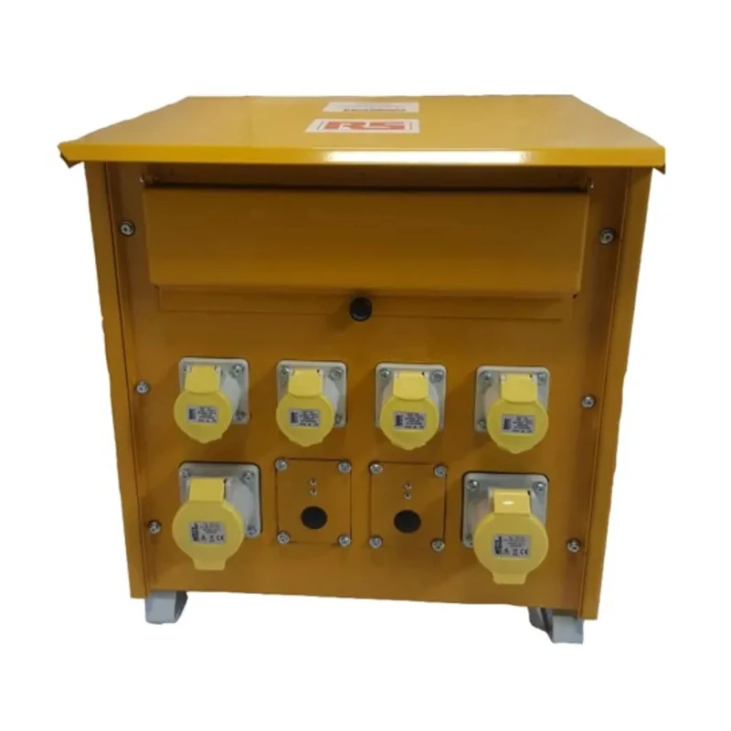 RS PRO 3 Site Transformer, 10 kVA, 400 V Primary, 110 V (55V-0V-55V) Secondary, Stand Alone, 32A Output, BS EN 122-6707