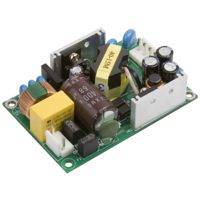 XP Power ECP40US24 Switching Power Supply 24V 40W Chassis Mount, Single Output, AC-DC, 264V Max Input
