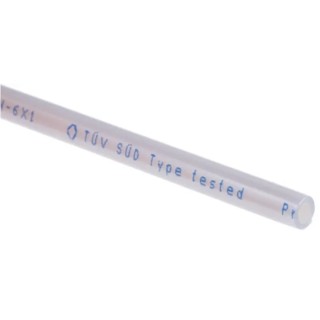 Festo Compressed Air Pipe Polyurethane Silver 50m, Outside Diameter 10mm, Max Pressure 10 bar PUN-H-10X1,5-SI
