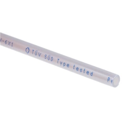 Festo Compressed Air Pipe Polyurethane Silver 50m, Outside Diameter 10mm, Max Pressure 10 bar PUN-H-10X1,5-SI