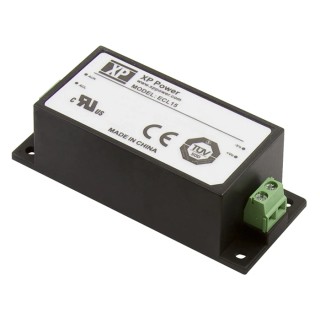 XP Power ECL Series Switching Power Supply, 2 Output, 12V DC, 1.5A, 15W, Chassis Mount, ECL15UD03-S