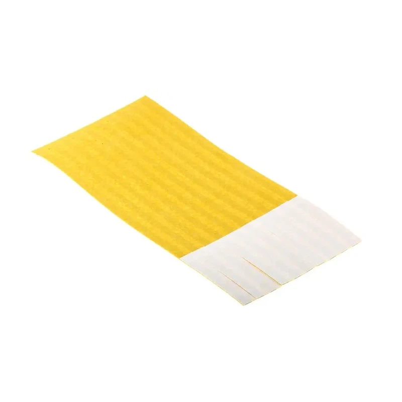 RS PRO Antistatic Heel Grounder, Self-Adhesive, Yellow, Disposable, Pack of 100, EN 61340-5-1 Compliant 122-9150