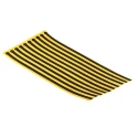 RS PRO Antistatic Heel Grounder, Self-Adhesive, Yellow, Disposable, Pack of 100, EN 61340-5-1 Compliant 122-9150