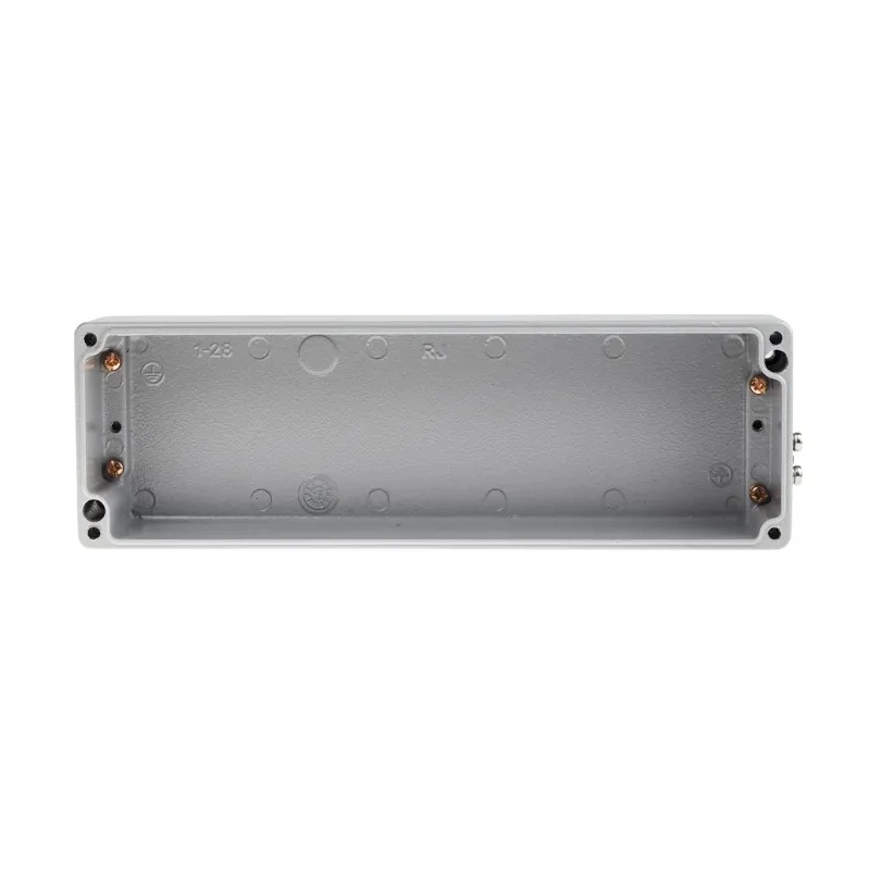 RS PRO RJ Series Aluminium Enclosure 122-8924, Grey Lid, IP66, IP67, IP68, IP65, IK09, 57mm Height, 250mm Width, 250mm Length