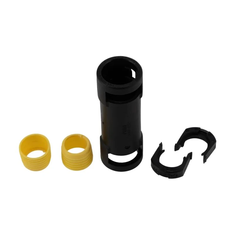 Kopex Nickel Thread Conduit Fitting, 12 mm Nominal Size, 16 mm Thread, Nylon 12, Black, IP68, 7TCA297120R0394 BESGR0303