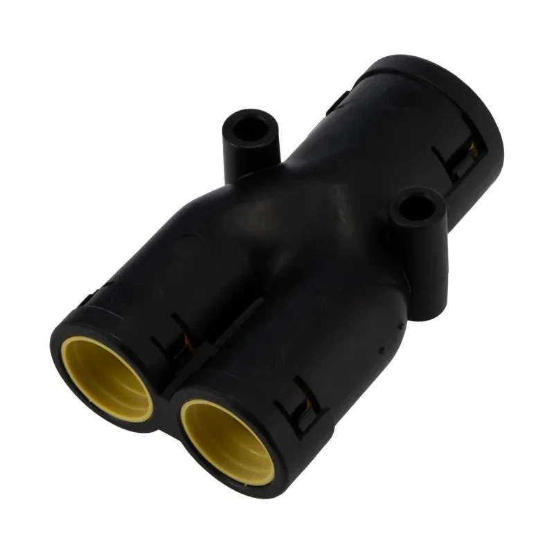 Kopex Nickel-Plated Thread Conduit Fitting, 23 mm Nominal Size, 2 x M6, Nylon 12, Black IP68 BEYR 7TCA297120R0390 BEYR050404
