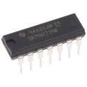 Texas Instruments Schmitt Trigger Input Inverter IC SN74HCT14N, 6-Channel, 14-Pin PDIP, High-Speed CMOS, 4.5–5.5V