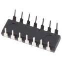 Texas Instruments Schmitt Trigger Input Inverter IC SN74HCT14N, 6-Channel, 14-Pin PDIP, High-Speed CMOS, 4.5–5.5V