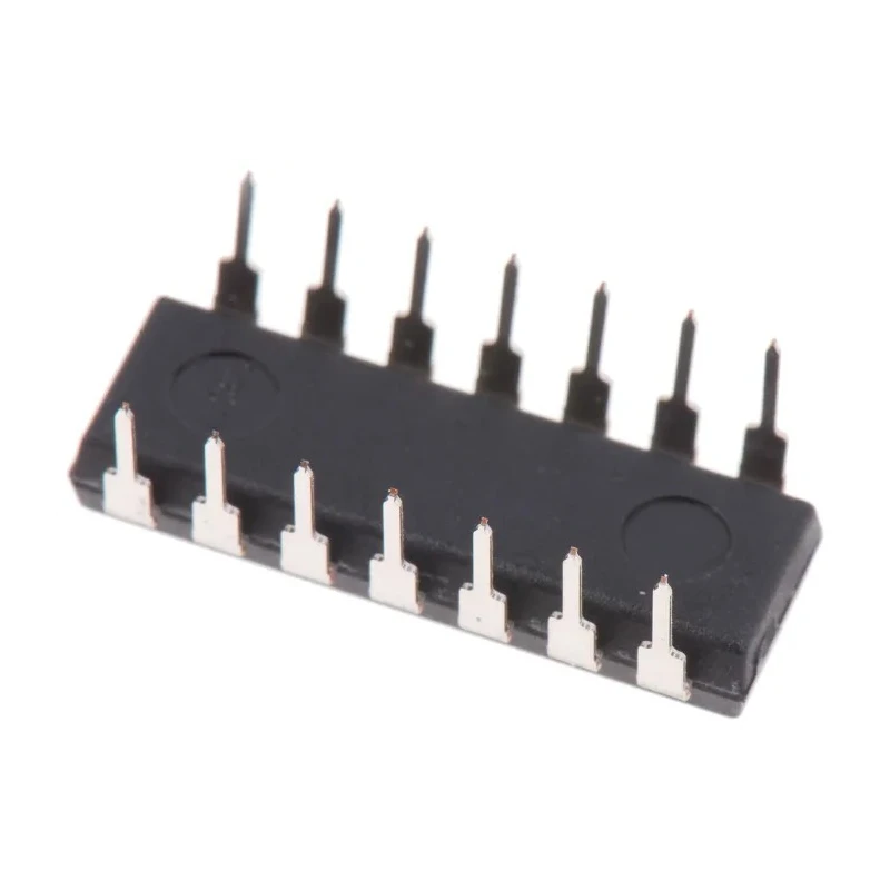 Texas Instruments Schmitt Trigger Input Inverter IC SN74HCT14N, 6-Channel, 14-Pin PDIP, High-Speed CMOS, 4.5–5.5V