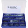RS PRO Bright Zinc Steel Split Pin 50.8 mm Length, 4 mm Diameter, DIN Standards 526-625