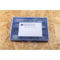RS PRO Bright Zinc Steel Split Pin 50.8 mm Length, 4 mm Diameter, DIN Standards 526-625