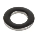 RS PRO Stainless Steel Plain Washer, 6.4mm ID, 12mm OD, 1.6mm Thickness, DIN 125A, 250 Pcs 527-404