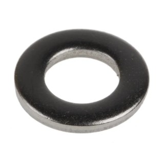 RS PRO Stainless Steel Plain Washer, 6.4mm ID, 12mm OD, 1.6mm Thickness, DIN 125A, 250 Pcs 527-404