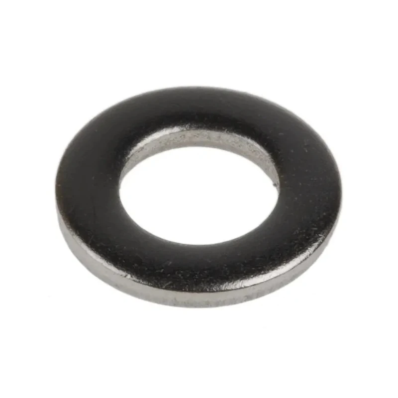 RS PRO Stainless Steel Plain Washer, 6.4mm ID, 12mm OD, 1.6mm Thickness, DIN 125A, 250 Pcs 527-404