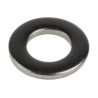 RS PRO Stainless Steel Plain Washer, 6.4mm ID, 12mm OD, 1.6mm Thickness, DIN 125A, 250 Pcs 527-404