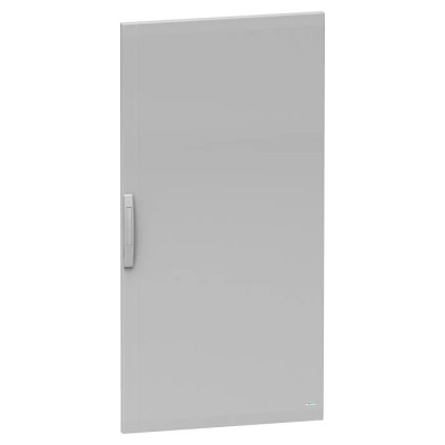 Schneider Electric PanelSeT Series Lockable Enclosure Door Plain Black RAL 7035 Fibreglass Reinforced Polyester NSYDPLA75HG