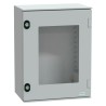 Fibox PanelSeT Series Polyethylene Terephthalate Wall Box IP66 Transparent Door 430x330x200 mm NSYPLM43TG