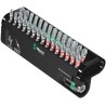 Wera Hex, Pozidriv, Phillips, Torx Impact Bit Set, Chrome Vanadium Steel, 30 Pieces 1/4 Inch 05057430001