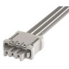 HARTING Har-Flexicon Series Pluggable Terminal Block, 2 Contacts, 2.54 mm Pitch, 1 Row, Vertical, Liquid 14310213101160
