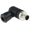 HARTING Circular Connector, 8 Contacts, Cable Mount, M12 Plug, Male, IP67, Die Cast Zinc & Polyamide, Right 21033193801