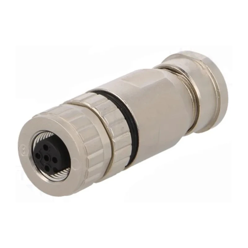 Harting M12 Circular Connector, 4 Contacts, Cable Mount, Female Socket, IP67, 7.5A, 250V, Die Cast Zinc, 21033292401