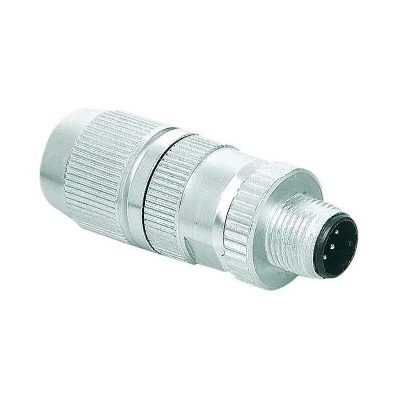 HARTING Circular Connector M12, 3 Contacts, Male Plug, Cable Mount, IP65/IP67, Harax M12 Series 21032411301