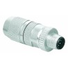 HARTING Circular Connector M12, 3 Contacts, Male Plug, Cable Mount, IP65/IP67, Harax M12 Series 21032411301