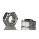 RS PRO Plain Stainless Steel Hex Nut M3 DIN 934, Full Hex A2 Grade, Height 2.4mm, 527-230