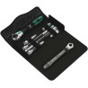 Wera Zyklop 1/4 in Ratchet With Multi-Component Handle, Chrome Molybdenum Steel, 152mm, 72 Teeth, 05135949001