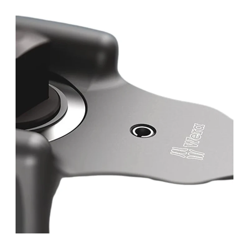 Wera Koloss Ratchet Socket Wrench 1/2 inch Drive, 137mm Length, Heavy Duty Ratchet Handle 05133862001
