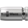 Wera 1/4 Inch Hex Adapter, 25 mm Length, Square to Hex Drive, DIN ISO 1173, 05042605001