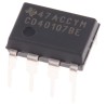 Texas Instruments CD40107BE 2 2-Input NAND Logic Gate, PDIP, CMOS, 3 - 18V, 8-Pin, Through Hole