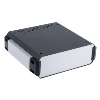 CamdenBoss Aluminium Instrument Case 70.4mm Height, 221.5mm Length, 205mm Width, Grey, Series 110 CDIC00002