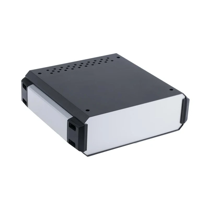 CamdenBoss Aluminium Instrument Case 70.4mm Height, 221.5mm Length, 205mm Width, Grey, Series 110 CDIC00002