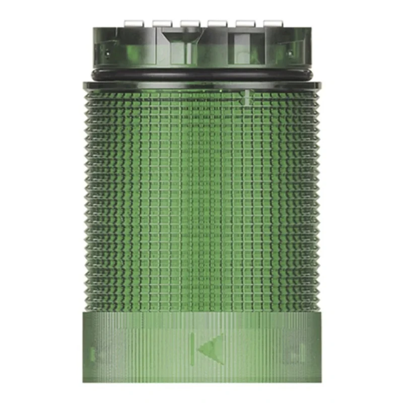 Werma KombiSIGN 40 Series Beacon Tower Green LED Steady/Flashing IP66/IP69K 24V AC/DC 40mm Base 634.210.75