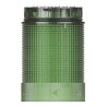 Werma KombiSIGN 40 Series Beacon Tower Green LED Steady/Flashing IP66/IP69K 24V AC/DC 40mm Base 634.210.75