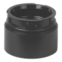 Werma KombiSIGN 40 Series Mounting Base 24V AC/DC, IP66, IP69K, Electronic Sounder, Black, Model 630.810.00