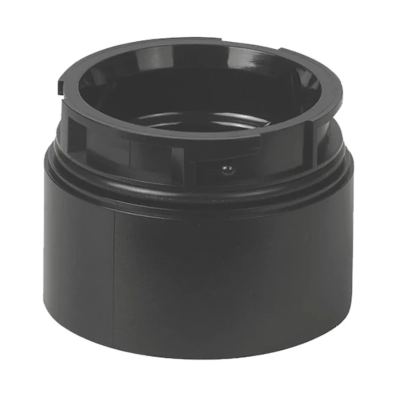 Werma KombiSIGN 40 Series Mounting Base 24V AC/DC, IP66, IP69K, Electronic Sounder, Black, Model 630.810.00