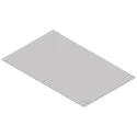 CamdenBoss Steel Mounting Plate, Slotted, 387 mm Width, 250 mm Length, 1 mm Thickness, for 110 Instrument Case CDICMP007