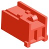 TE Connectivity Grace Inertia Male Connector Housing, 2 Way, 2.5 mm Pitch, Cable Mount, Nylon, Straight, 2-1971793-3
