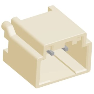 TE Connectivity Grace Inertia Series PCB Header 3 Contacts 2.5 mm Pitch 1 Row Shrouded Straight Through Hole 50V 3-1971800-1