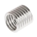 Recoil Thread Repair Insert M8, Stainless Steel, Drill Size 8.3 mm, 12 mm Length, 25083