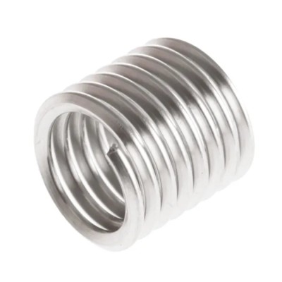 Recoil Thread Repair Insert M8, Stainless Steel, Drill Size 8.3 mm, 12 mm Length, 25083