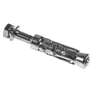 RawlPlug Carbon Steel Mechanical Shield Anchor, M8 x 80 mm, Zinc Plated, Loose Bolt R-RBL-M08/25W