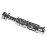 RawlPlug Carbon Steel Mechanical Shield Anchor, M8 x 80 mm, Zinc Plated, Loose Bolt R-RBL-M08/25W