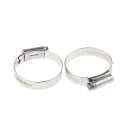HI-GRIP Stainless Steel Worm Drive Hose Clip Slotted Hex Head 55 mm ID HGS55BP