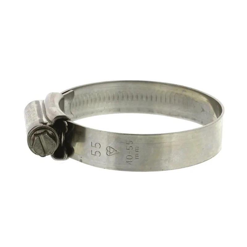 HI-GRIP Stainless Steel Worm Drive Hose Clip Slotted Hex Head 55 mm ID HGS55BP