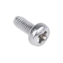 RS PRO Pozidriv Pan Head Stainless Steel Machine Screw, M2.5 Thread, 6 mm Length, A2 Grade, DIN 7985, 528-716